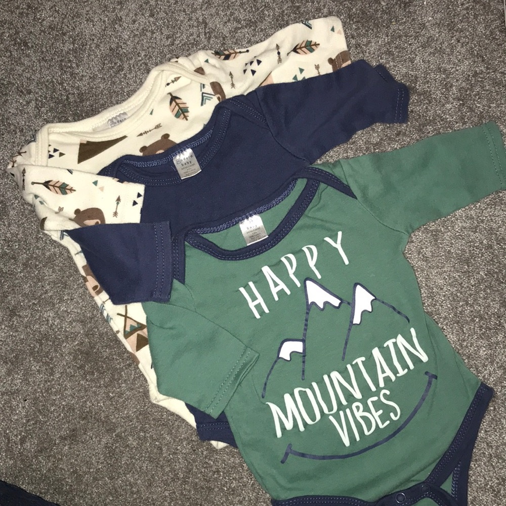 Long sleeve onesies set/bundle